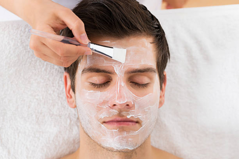 Limpeza de Pele em Homem com Barba Agendar Serra - Limpeza Rosto Masculino