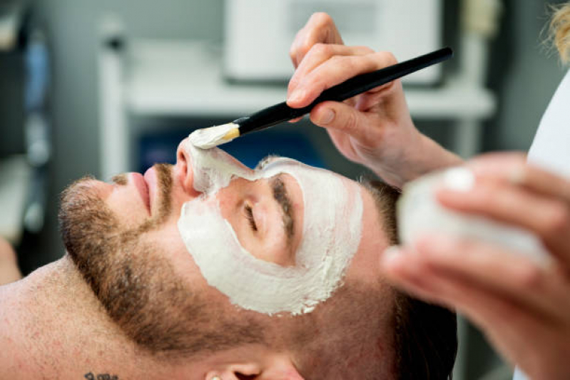 Limpeza Facial Masculina Agendar Serra - Limpeza Pele Homem