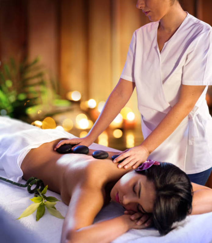 Tratamento de Massagem com Pedra Quente Industrial - Pedras para Massagens